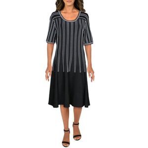 Kimora Lee Simmons Fit & Flare Dress